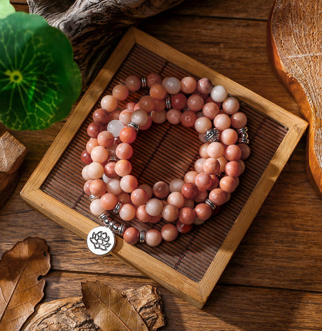 Pink Aventurine Mala