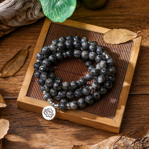 Labradorite Mala