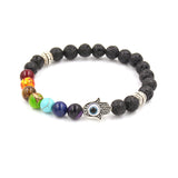 Natural Yoga Hand Chakra Bracelet