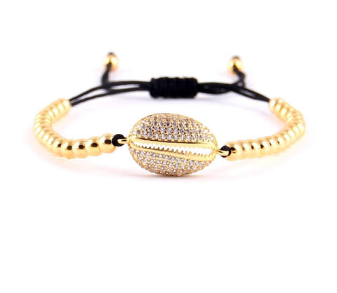 copper bead men bracelet
