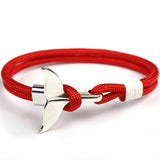 Whale Tail Anchor Bracelets